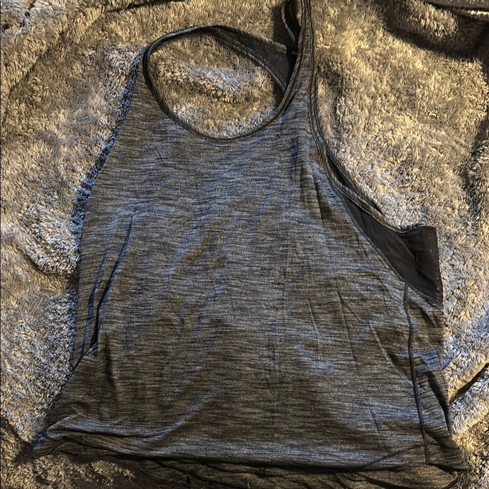 lululemon athletica Black and Gray Tank Top - Picture 3 of 3